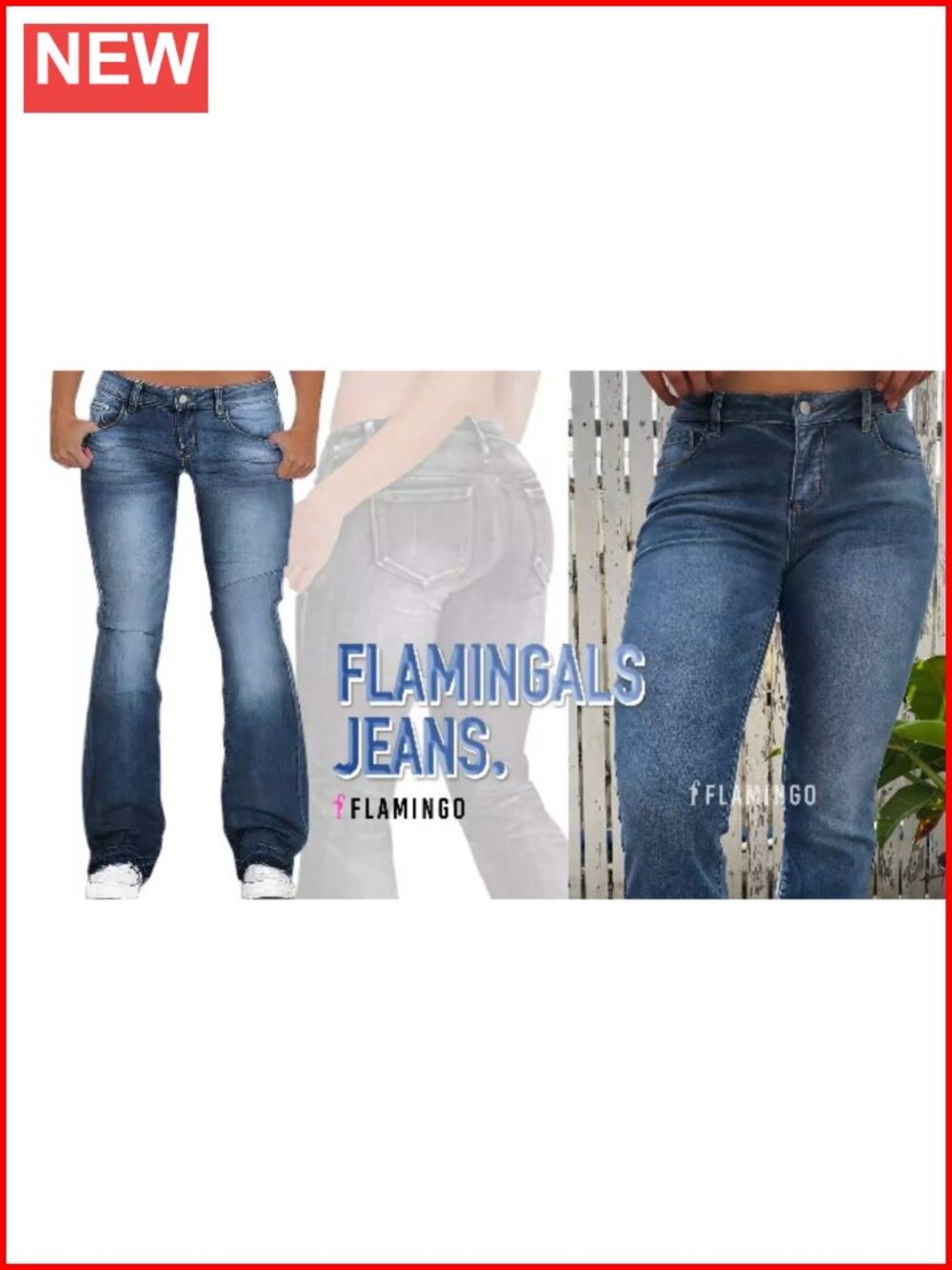 Low Rise Boot Cut Jeans - Picture 5 of 5